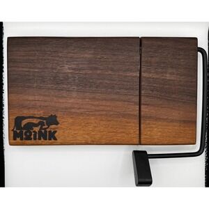 Wag & Wood Wooden Cheese Slicer Board Wire Cutter Charcuterie 10"